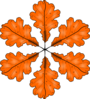 Hexagon Leaves Clip Art