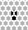 Hexagon Clover Tiles Clip Art