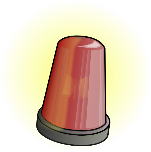 Police Car Alarm Clip Art At Clker Com Vector Clip Art Online Royalty Free Public Domain