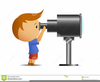 Free Telescope Clipart Image