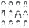 Pigtail Clipart Image