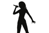 Person Singing Clipart Image