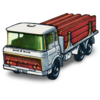 Daf Girder Truck Icon Image