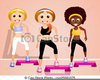 Clipart Step Aerobic Image