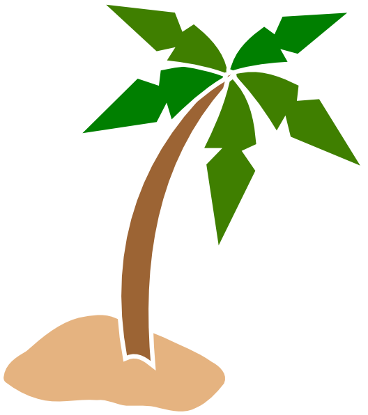 coconut tree clip art - photo #2