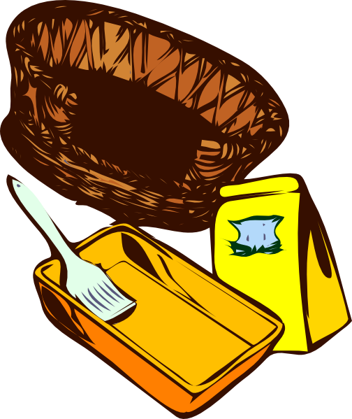 Clip Art Images Of Food. Basket Paint Cat Food clip art