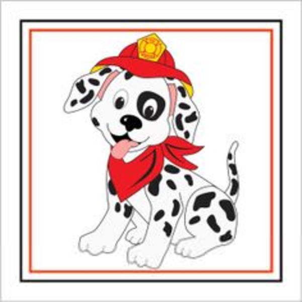 fire dog clipart