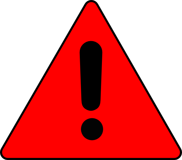 warning clip art - photo #38