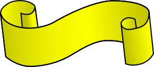Yellow-scroll Clip Art