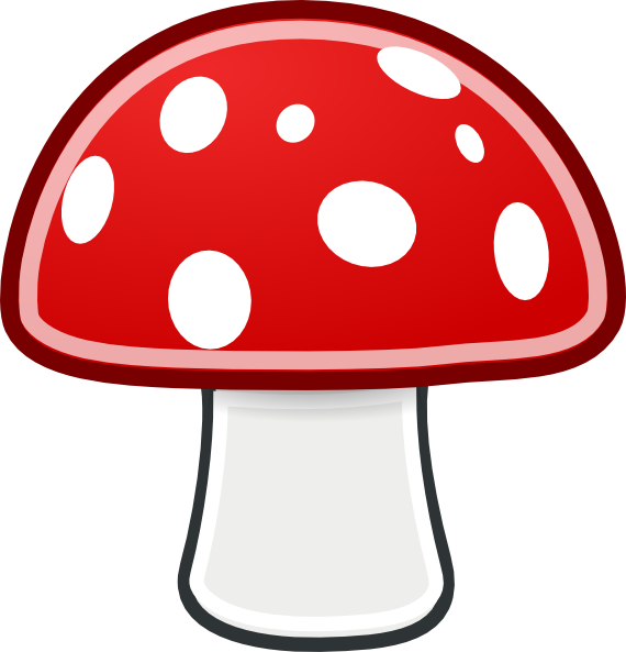 cute mushroom clipart - photo #2