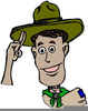 Boy Scout Wolf Clipart Image