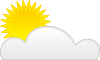 Sun Cloud Clip Art