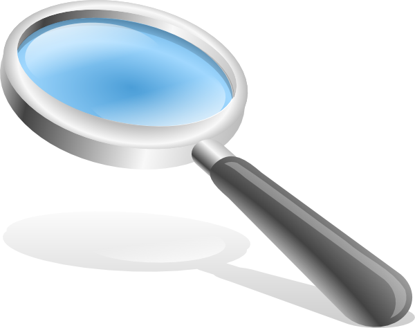 clipart magnifying glass - photo #39