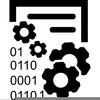 Binary Data Icon Image