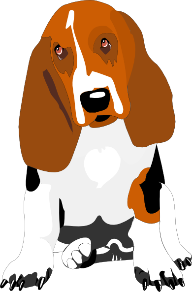 hound dog clipart - photo #10