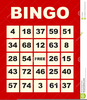 Free Bingo Card Clipart Image