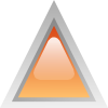 Led Triangular 1 (orange) Clip Art