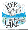 Lakes Logos Clipart Image