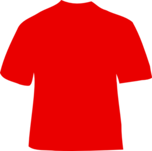 red t shirt clip art - photo #7