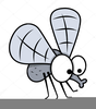 Free Cartoon Mosquito Clipart Image