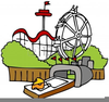 Amusement Park Rides Clipart Image