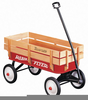 Red Wagon Clipart Free Image