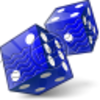 Dice Blue Image