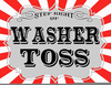 Washer Toss Game Clipart Image