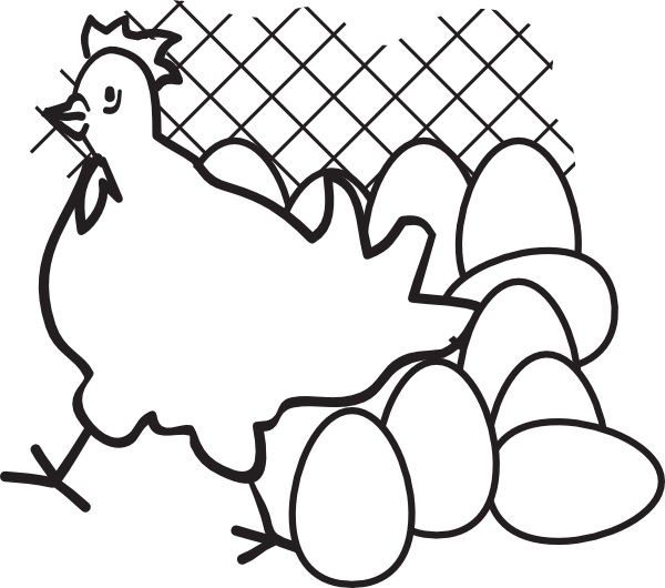 clipart chicken and egg - photo #9