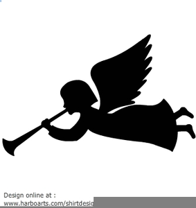Public Domain Angel Clipart Image