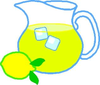 Free Clipart Lemonade Pitcher Image