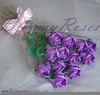 Purple Rose Bouquet Image