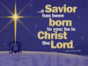 Jesus Christ Is Born Clipart Image