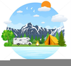 Free Clipart Rv Camping Image
