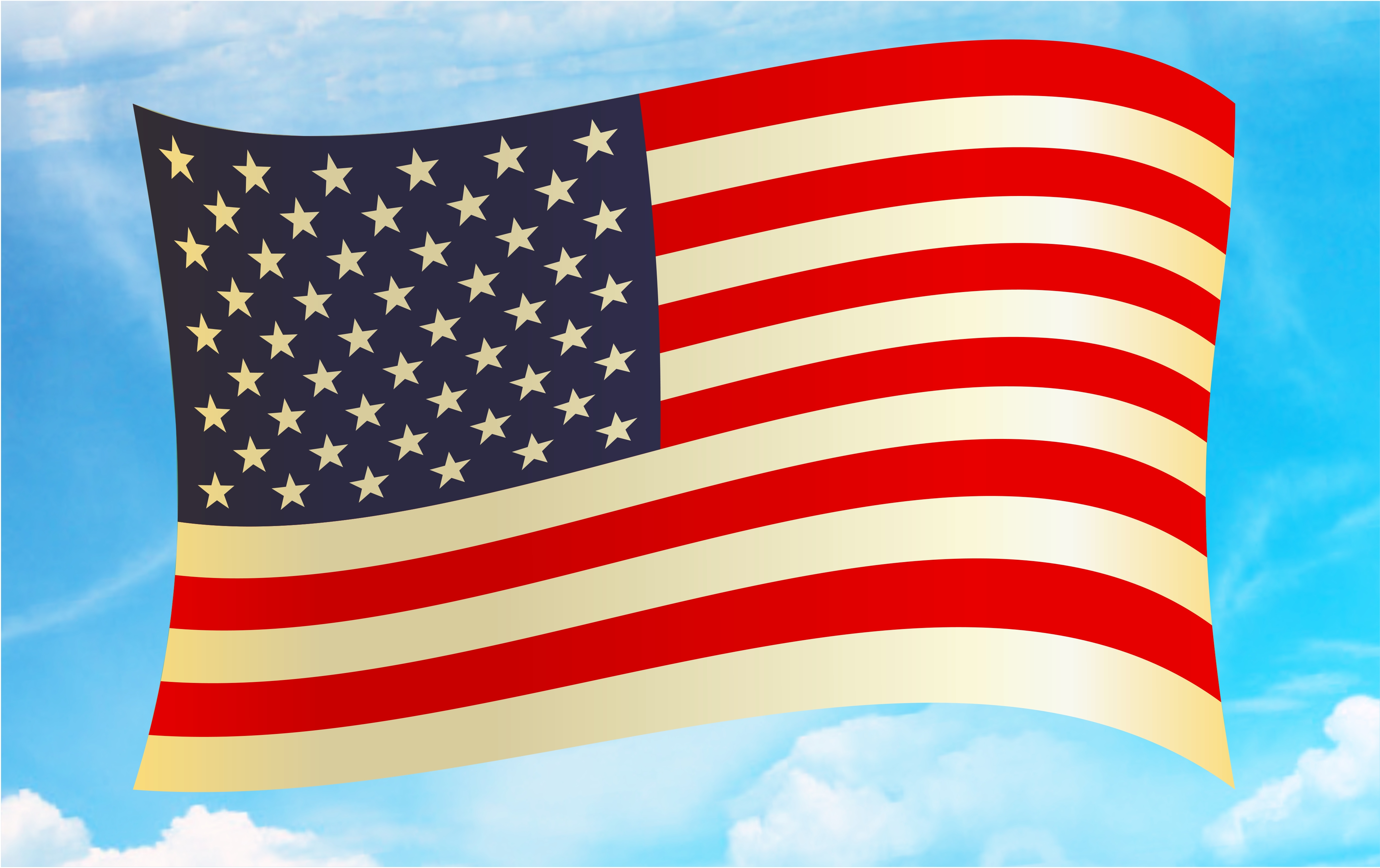 royalty free american flag clip art - photo #21