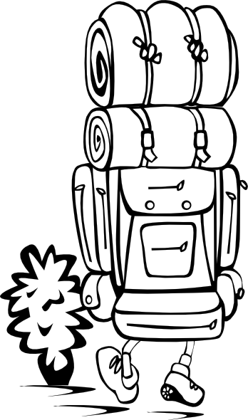 Backpacker Clip Art at Clker.com - vector clip art online, royalty free