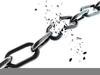 Broken Chain Clipart Image