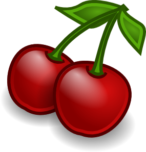 Fruit on Rocket Fruit Cherries Clip Art   Vector Clip Art Online  Royalty Free