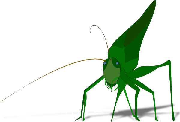 animated animal clipart. Grasshopper clip art