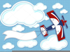 Airplane Cartoons Clipart Image