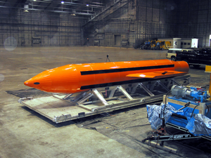 A Massive Ordnance Air Blast (moab) Weapon Image