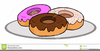 Coffee And Doughnuts Clipart Image