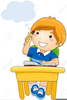 Free Clipart Of Child Thinking Image