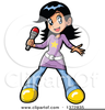 Free Singer Clipart Image