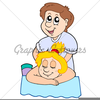 Massage Cartoon Clipart Image