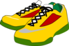 Running, Shoes Clip Art