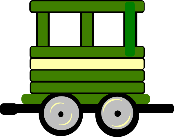 train carriage clip art - photo #11