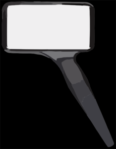Rectangular Magnifier Clip Art
