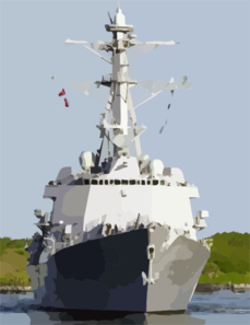 On April 12, 2003 The Navy Commissioned Its Newest Guided Missile Destroyer Uss Mason (ddg 87). The Third Ship To Carry The Name, Mason Comes To Life, Like Many U.s. Navy Ships Clip Art