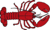 Lobster Outline - Indesign Clip Art